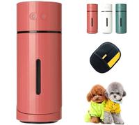 Genérico Pawbreath 2.0 Dog Humidifier, Mini Pawbreath Dog Humidifiers, 100% Pet-Safe,No Risks,with Whisper-Quiet/90° Adjustable Mist,Moisturized Environment for Dogs (Red,Plugging in)