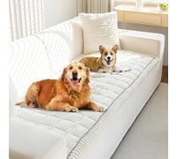 Genérico Pawcart Couch Cover, PawLounge Plush Couch Cover, Ultra-Soft Fluffy Plush Sofa Protector, Non-Slip Washable Couches Covers for Pets for Home, Dogs and Cats (White,60 * 90cm/24 * 36in)