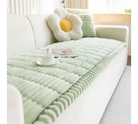 Genérico Pawcart Couch Cover Sofa, Ultra-Soft Non-Slip Pawlounge Plush Couch Cover with Waterproof Lining, Machine-Washable Ultra-Soft Paw Cart Couch Covers for Home (Green,31.5 * 47.24in)
