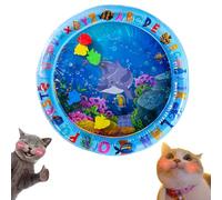 Genérico Pawkitty Water Mat, Pet Water Sensory Play Mat, Anti-Scratch Cool Comfort (Style-G)