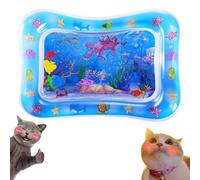 Genérico Pawkitty Water Mat, Pet Water Sensory Play Mat, Anti-Scratch Cool Comfort (Style-I)
