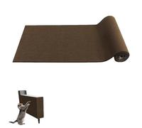 Genérico Pawmingle Cat Scratching Carpet, DIY Cat Scratching Carpet Mat, Pawmingle Cat Scratching Mat, Wall Climbing Cat Couch Corner Furniture Protectors (30 * 60cm/11.81 * 23.61in,Dark Khika)