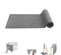 Genérico Pawmingle Cat Scratching Carpet - Sticky Cat Scratch Mat for Indoor Sofa Corner Furniture, Trimmable Self-Adhesive Cat Scratching Pad Rug for Wall Protection & Climbing Post Cover