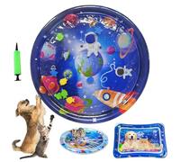 Genérico Pawmingle Cat Waterbed, Water Squishy Mat Toy for Cats, Ocean Breeze Splashland, Sensory Play Mat for , Toy Interactive (#26-95cm/37.4in)