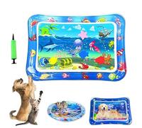 Genérico Pawmingle Cat Waterbed, Water Squishy Mat Toy for Cats, Ocean Breeze Splashland, Sensory Play Mat for , Toy Interactive (#6-66cm*47cm/25.9 * 18.5in6)