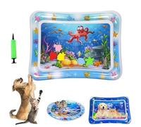 Genérico Pawmingle Cat Waterbed, Water Squishy Mat Toy for Cats, Ocean Breeze Splashland, Sensory Play Mat for , Toy Interactive (#4-66cm*47cm/25.9 * 18.5in)