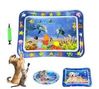 Genérico Pawmingle Cat Waterbed, Water Squishy Mat Toy for Cats, Ocean Breeze Splashland, Sensory Play Mat for , Toy Interactive (#9-66cm*47cm/25.9 * 18.5in)