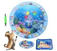 Genérico Pawmingle Cat Waterbed, Water Squishy Mat Toy for Cats, Ocean Breeze Splashland, Sensory Play Mat for , Toy Interactive (#17-60cm/25.6in)