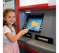 Genérico Pay Wand - 3D Printed Contactless Payment Pranks - Contactless Payment Card Holder with Heart Design - For Raves Parties Supermarket Store Coffee Shop Public Transportation Subways Buses