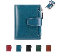 Genérico Peachloft Wallet, Peachloft Mens Wallet, Men's Blocking Bifold Wallets, Genuine Leather, for Man (B)