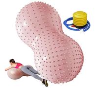 Genérico Peanut Shape Yoga Exercise Ball - Sensory Massage Fitness Ball