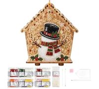 Genérico Pearl Art Christmas House Kits | Holiday Tree Decorationss