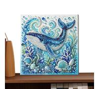Genérico Pearl Art DIY Kit - 3D Rhinestone Painting Coastal Wall Decoration
