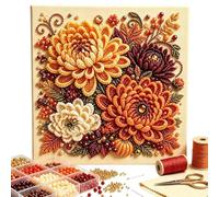 Genérico Pearl Art Fall Theme | Holiday Handmade Painting Decorations Gems