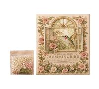 Genérico Pearl Art Kit,Hummingbird DIY Wall Decor | Pearl Dot Stone Craft Painting Kit | for Women Men Beginners Ho me Living Room Office Studio Hallway Door Shelf Birthday