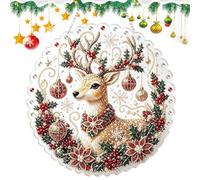 Genérico Pearl Art Seasonal Funny DIY Making Wall Decor Christmas