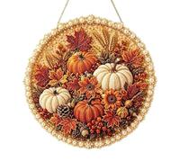 Genérico Pearl Painting Kit - 25cm DIY Wreath Diamond Art Craft Set