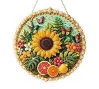 Genérico Pearl Painting Kit - 25cm DIY Wreath Diamond Art Craft Set