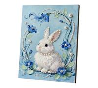 Genérico Pearl Painting Kit - 3D Diamond Art Craft | DIY Pearl Mosaic Kit for Kids Adults, Home, Classroom, Bedroom, Craft Room, Birthday Holiday Gift, Wall Decoration, Relaxation Activity