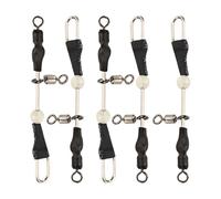 Genérico Pêche Pivotante À Bout De, Swivels Pêche À La Pêches - Ensemble De Connecteurs De Pêchee Pêch De 5 |2,36 Pouces S'attaquent Àa Un Anneau Haute Résistance Pour L'eau Douce D'ea