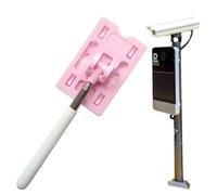 Generico Pedaje Telescópico - Modern Portátil De Aparcamiento, Pago De Pago Sin Contacto, Herramienta De Llegar A La Tarjeta Duradero | Multipurpose Outdoor Indoor Utility Lightweight, Pink + Pure