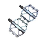 Genérico Pedal de bicicleta 3 rodamientos sellados 9/16 aleación aluminio pedales montaña piezas carretera(R45 Titanium color)