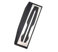Genérico Pedal Reposapiés Cubiertas de Pedales Acero Inoxidable para para F20 F21 F30 F31 E90 E91 E92 E93 LHD AT MT sin Taladro Plateado Negro Protectora Pedales Coche
