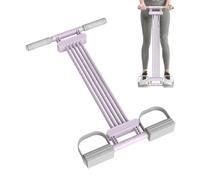 Genérico Pedal Resistance Band with Handle, Multifunction Adjustable Resistance Band with Handle, Home Yoga Equipment, for Gym Fitness Exercise Indoor Outdoor Stretching Abdominal