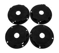 Genérico Pedestal Ajustable para Terraza 4 Unidades, Base Soporte para Suelo Exterior, Rango Altura 22-40 Mm, Patas Plásticas para Pavimento Elevable, Soporte Resistente para Deck y Jardín