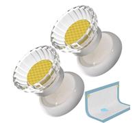 Genérico Pee Pad Holder For Dogs - ABS 4x2.3cm 2 Pieces | Potty Training Pad Magnetic Holder Adhesive Secure Clip Wall Mounted Puppy PadFixer For Floor Protection Indoor Leg Lifting Puppies