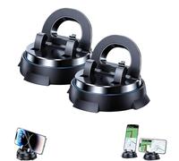 Genérico Peeynner Phone Holder, 360° Rotation One-Hand Operation Anti-Slip, Intelligent Suction Cup Multifunction Console (2PCS)