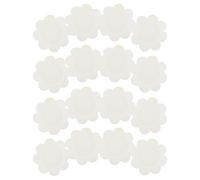 Genérico Pegatinas de Acupuntura Adhesivas en Blanco 30 Unidades, Parches Vacíos de Yeso Compactos y Transpirables, Parches de Tela Autoadhesivos para Terapia y Cuidado Corporal