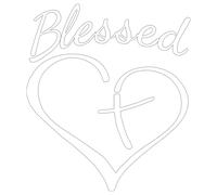 Genérico Pegatinas De Jesús Te Ama - Pegatina De La Cruz De Jesús | Etiquetas Adhesivas De Fe para Artículos De Regalo, Bautismo, Confirmación, Bautizo, Comunión, Automóviles, Camiones, Ventanas