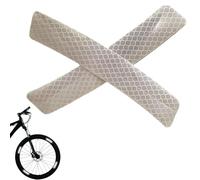 Genérico Pegatinas de Llanta de Neumático | Pegatinas reflectantes de Rayas decorativas para Ruedas de Coche - de Advertencia de Seguridad de Noche, Pegatinas Decorativas