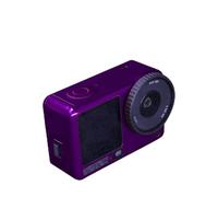 Genérico Pegatinas para dji Osmo Action 6, calcomanías Resistentes a los arañazos, película Protectora removible, Funda Protectora para cámara Action 6 Action Camera Wrap (Morado Fluorescente)