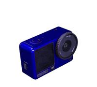 Genérico Pegatinas para dji Osmo Action 6, calcomanías Resistentes a los arañazos, película Protectora removible, Funda Protectora para cámara Action 6 Action Camera Wrap (Azul Oscuro Fluorescente)