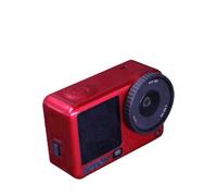 Genérico Pegatinas para dji Osmo Action 6, calcomanías Resistentes a los arañazos, película Protectora removible, Funda Protectora para cámara Action 6 Action Camera Wrap (Rojo Fluorescente)
