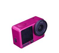Genérico Pegatinas para dji Osmo Action 6, calcomanías Resistentes a los arañazos, película Protectora removible, Funda Protectora para cámara Action 6 Action Camera Wrap (Rosa Fluorescente)