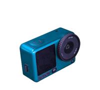Genérico Pegatinas para dji Osmo Action 6, calcomanías Resistentes a los arañazos, película Protectora removible, Funda Protectora para cámara Action 6 Action Camera Wrap (Azul Claro Fluorescente)