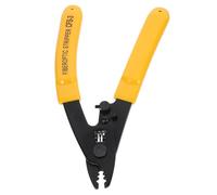 Genérico Pelacables Manual de 3 Puertos Modelo 3 para Fibra Óptica y Cables Eléctricos, Ajuste de Apertura de 1,5 Mm, Herramienta Portátil para Electricistas, Corte y Pelado Preciso