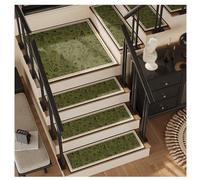 Genérico Peldaños de Escalera, tapete for escaleras for escalones de Madera, peldaños de Alfombra for escaleras, Antideslizantes, Cubiertas for escaleras Interiores(Color1,22x70cm/8.7x27.6in)