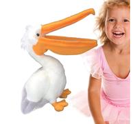 Genérico Pelican Plush Toy - 45x20x30cm Cute Pelican Plush Kawaiii Plushiies,Comfortable and Plushiies Animal Toys For Kids Children, Valentine's Day Gift For Girlfriends, Wife