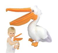 Generico Pelícano Pelícano Relleno - Cuerpo Suave De 1181 Pulgadas, Diseño De Largo, Muñeca Mimosa para, Figura Decorativa De Di, Ornamento para