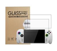 Genérico Película de vidrio Templado para ROG X box Ally/X box Ally X Película Protectora para Consola de juegos Portátil Protector de pantalla antiarañazos y anticaída (Premium protective film 2pcs)
