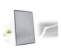 Genérico Película para Ventana De Protección Solar Película Aislante De Aluminio Doble De 8mm Espesor Película De Privacidad para Ventanas Vidrio con Ventosa(30x40cm)