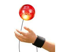Genérico Pelota con Cuerda Entrenamiento Práctica Goma Rebote Rebotar Juego | Pelota de Rebote Juguete de Práctica para Gimnasio, Escuela y al