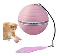Genérico Pelota De Juguete para Gatos - Juguete Automático de Rodar para Gatitos,Pelotas Rodantes para Gatos - para Enriquecimiento Interior Fiesta Cumpleaños Cachorro Año