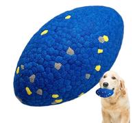 Genérico Pelota De para Perros Indestructible: Material De Polímero Rígido, Componente De Duradero, Alta Elasticidad | De Agua para Buscar Bolas, Interactivo De Fútbol para La