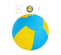 Generico Pelota de pastor para perros - Pelota interactiva que se mueve - 20,5 x 13 x 13 cm - Balón hinchable de pastor - Para jugar en la piscina, el estrés, el aburrimiento, la estimulación