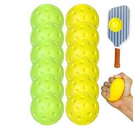 Generico Pelota de Pilates suave, bola silenciosa | 12 piezas Small Soft Trainer | 7.4 cm Training Balls | Small Exercise For Indoor Outdoor Home Court Exercise Practice Entertainment